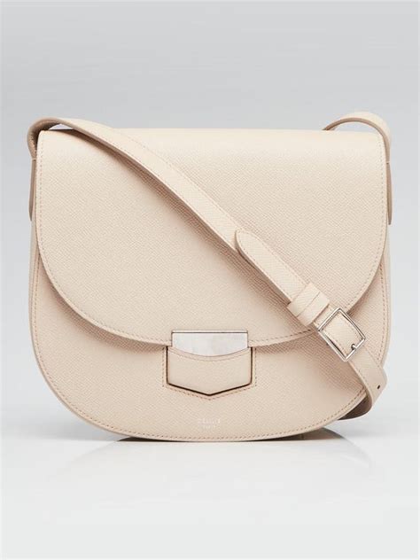 celine trotteur bag white|Medium Trotteur bag in natural calfskin .